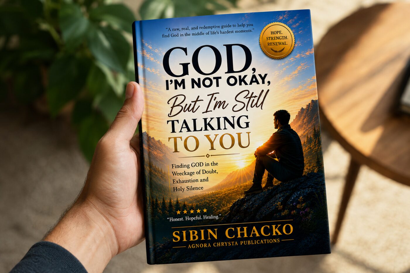 The book held in hand